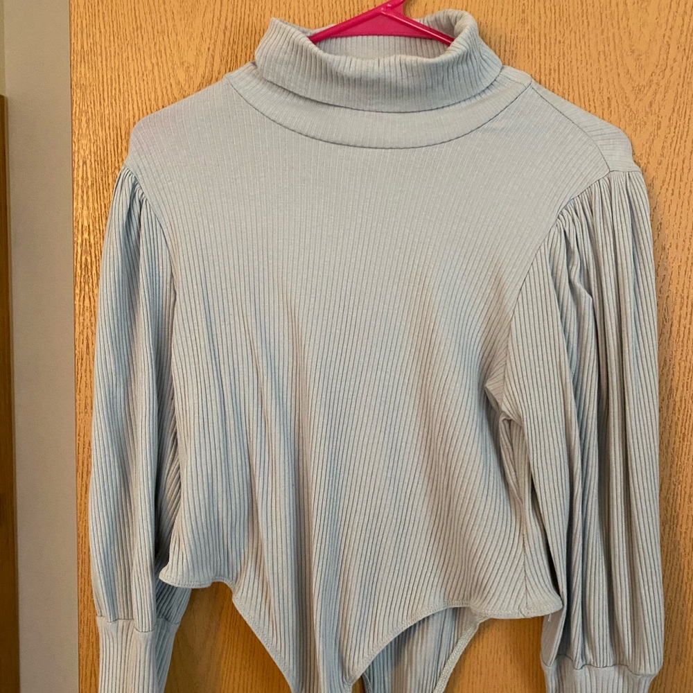 Turtle neck body suit